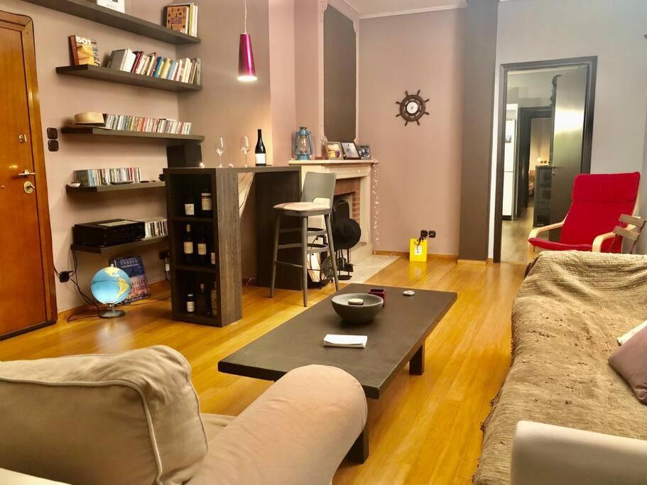 Cozy Loft With Jazz Notes In Kolonaki Apartment Athens Ngoại thất bức ảnh